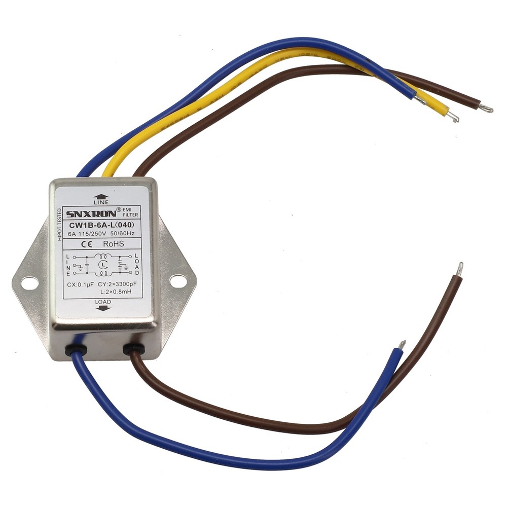 Interference Suppressing Filter for Electronic Equipment CW1B L 3A/6A/10A