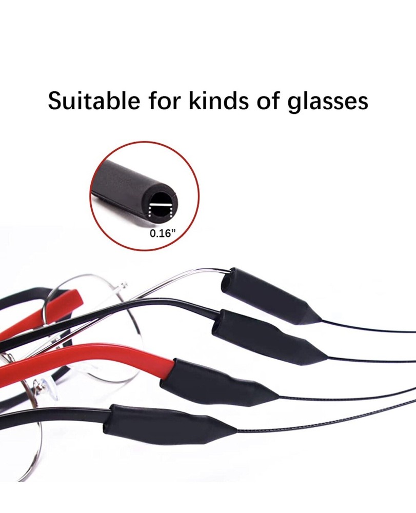 Adjustable Sunglasses Strap for Men 12PCs Eye Glasses String Strap