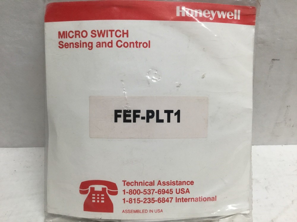 Honeywell FEF-PLT1 Micro Switch Sensing & Control