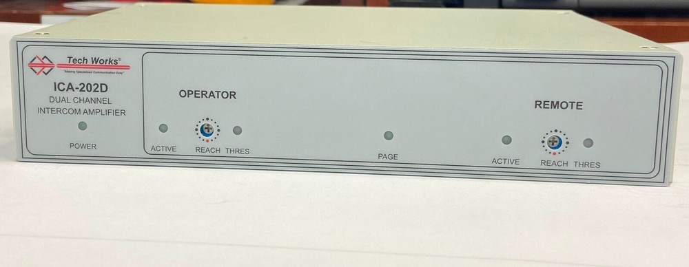 Tech Works ICA-202D Intercom Amplifier