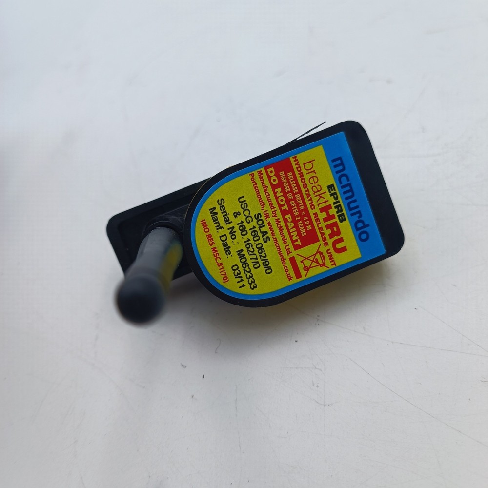 McMurdo EPIRB Hydrostatic Release Unit Boat Emergency Kit