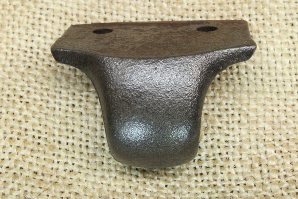 Old Window Sash Lift 1 1/2" Drawer Pull Handles Smooth Textured Cast Iron