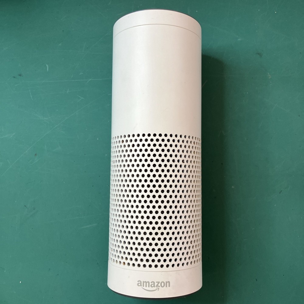 Amazon Echo 1st Generation Smart Speaker, SK705DI. White. Tested. VERY GOOD.