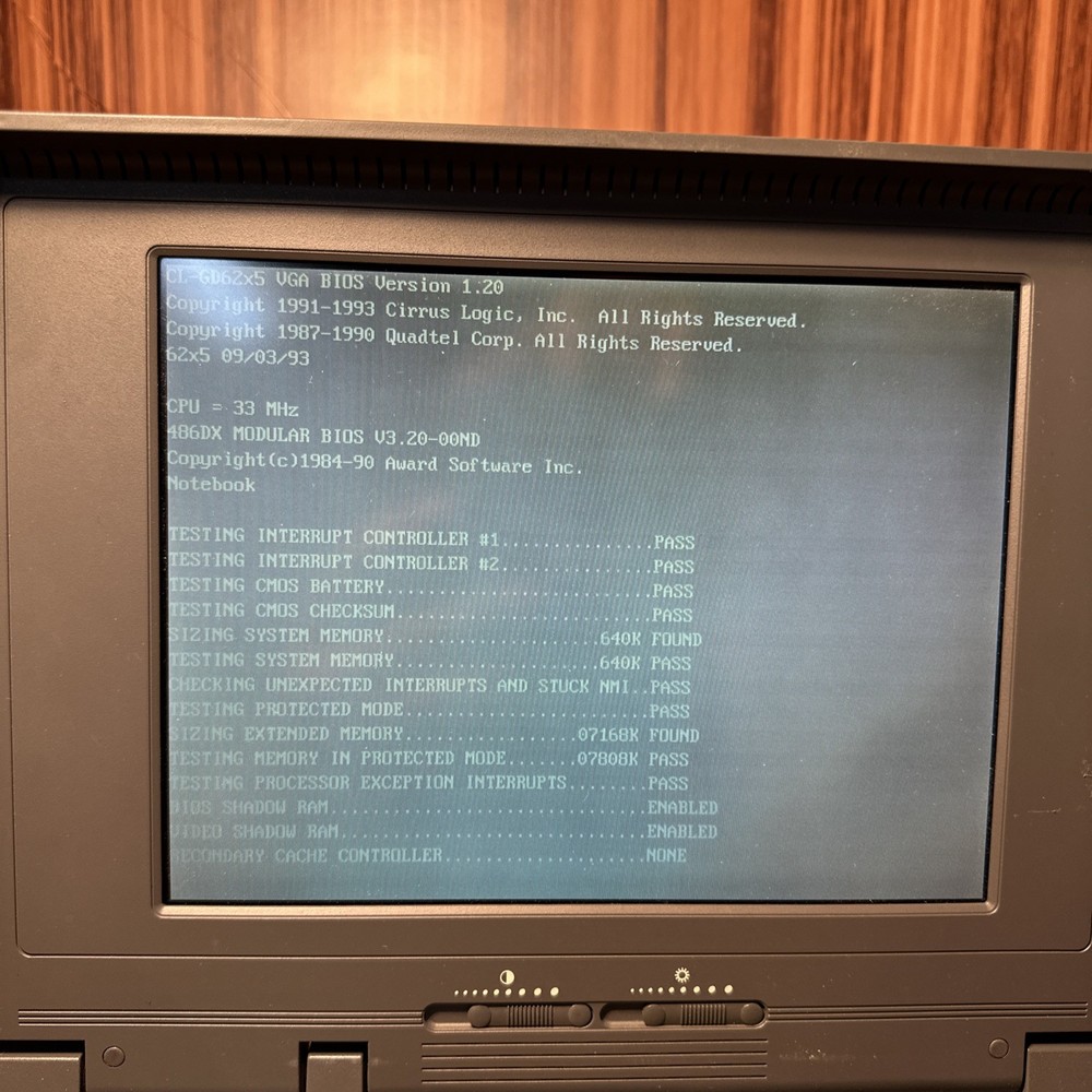 VINTAGE Epson ActionNote Laptop NANTAN 90’s