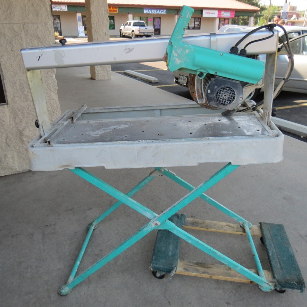 IMER COMBI 250V 10" TILE SAW WITH STAND