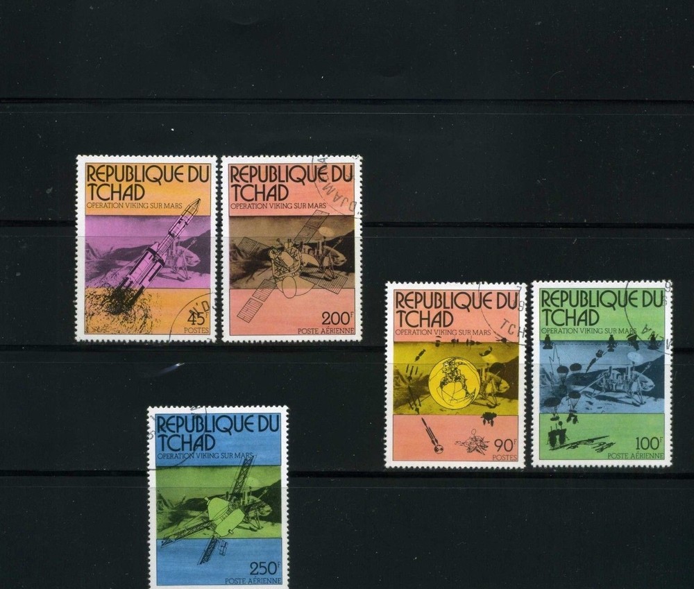 SPACE,- VIKINGS MARS PROJECT OF CHAD,- {5} 1976