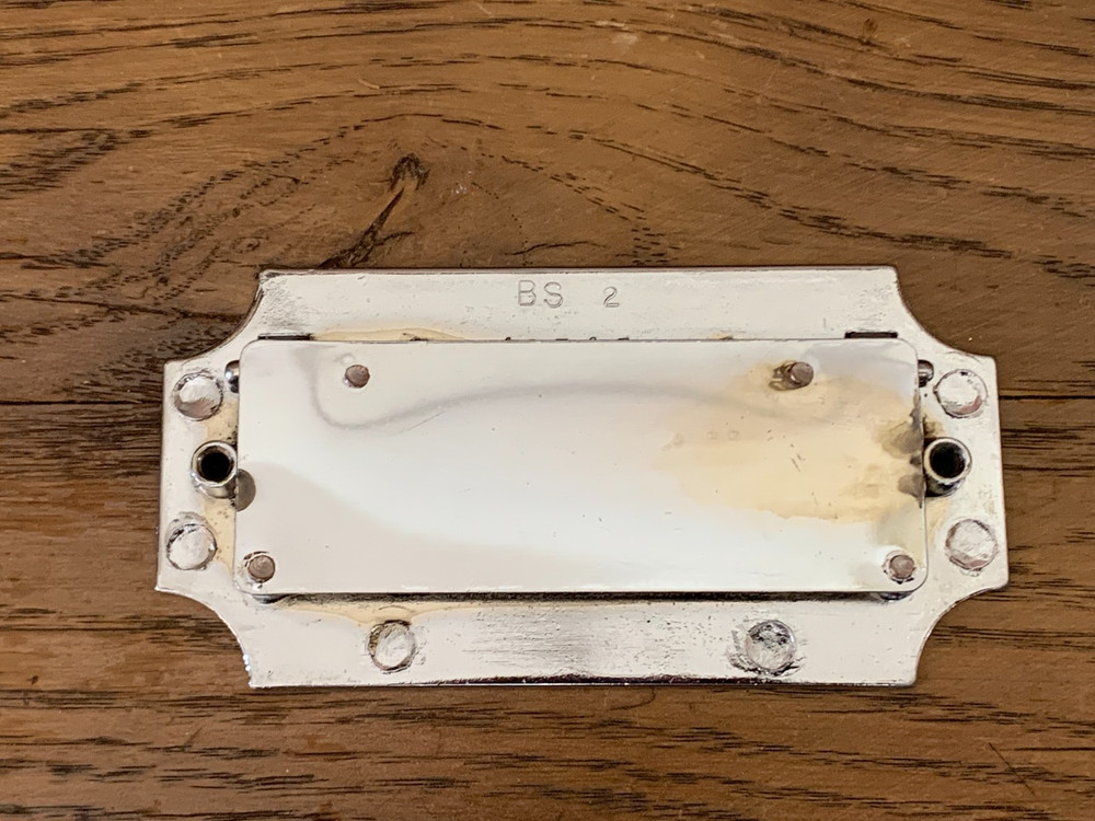 Original Chrome Dixie Campaigner Drawer Pull Handle BS1 19345