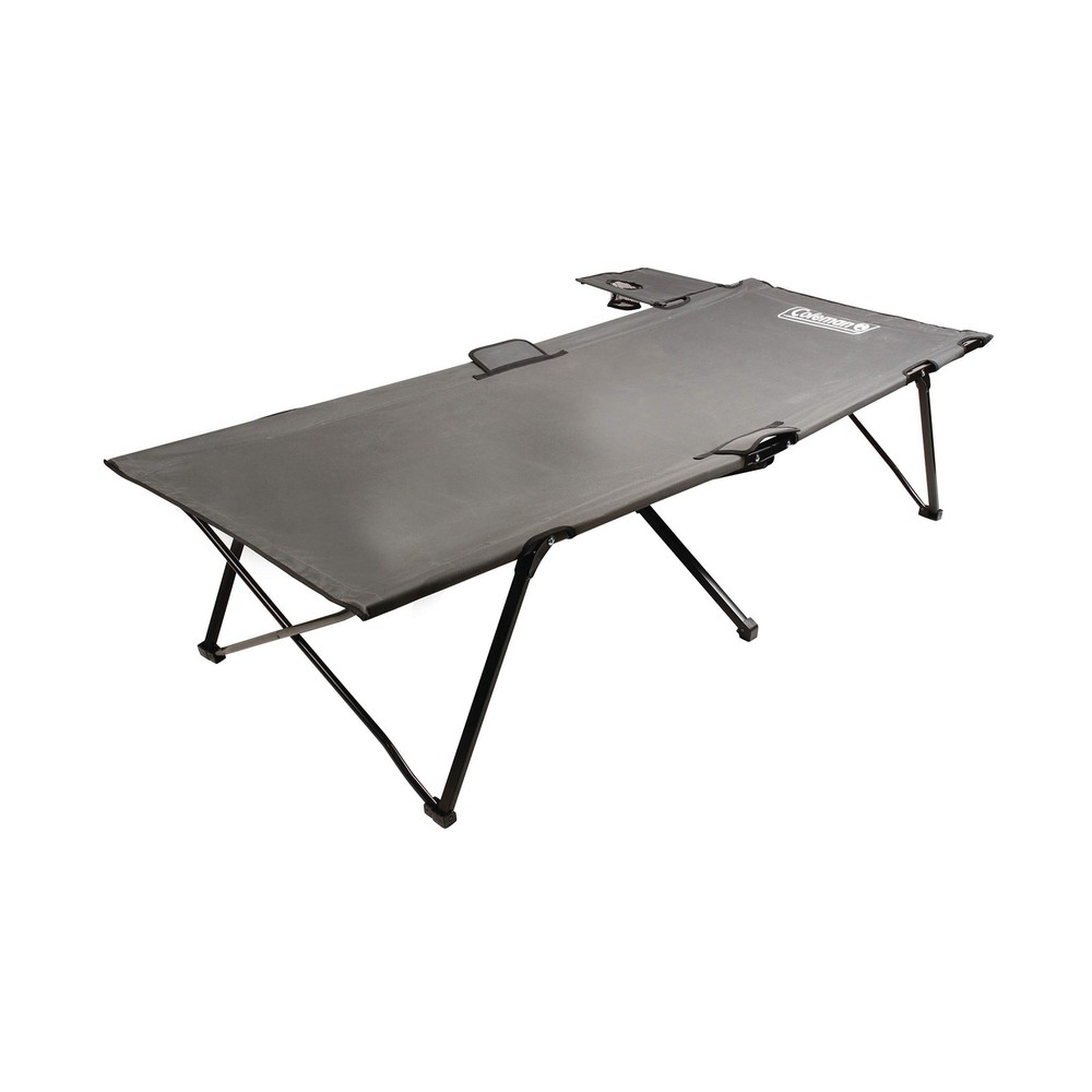 Coleman Pack-Away Big ‘n Tall Camping Cot with Removable Side Table, Extra