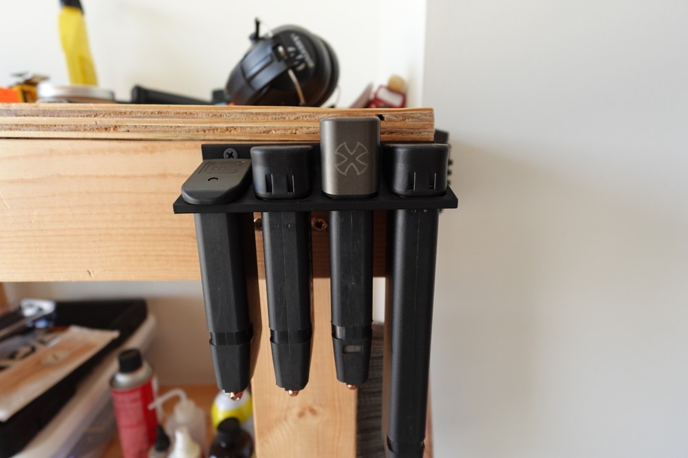 Universal Double Stack Magazine Wall Mount