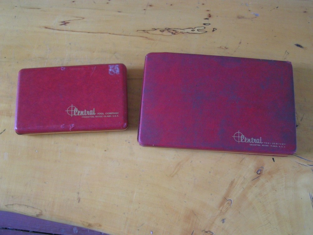 2 Central Tool Company Inside & Outside Micrometers in cases