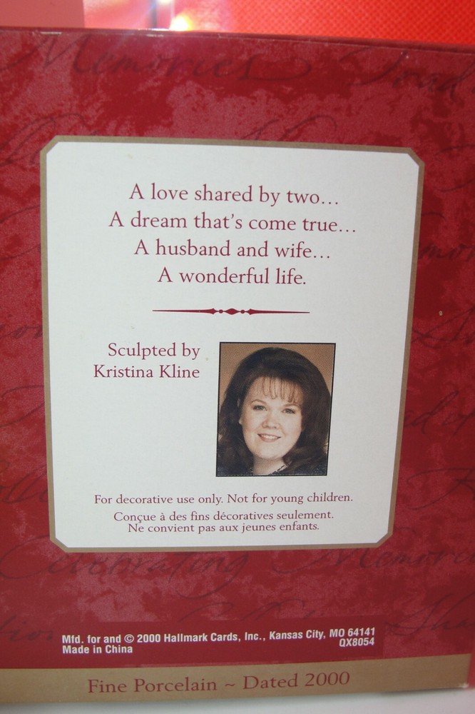2000, OUR CHRISTMAS TOGETHER, HALLMARK KEEPSAKE ORNAMENT