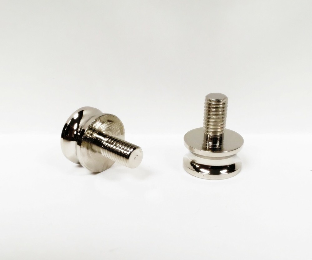 LAMP FINIAL ADAPTER**POLISHED CHROME**Solid Brass(1-PC.)