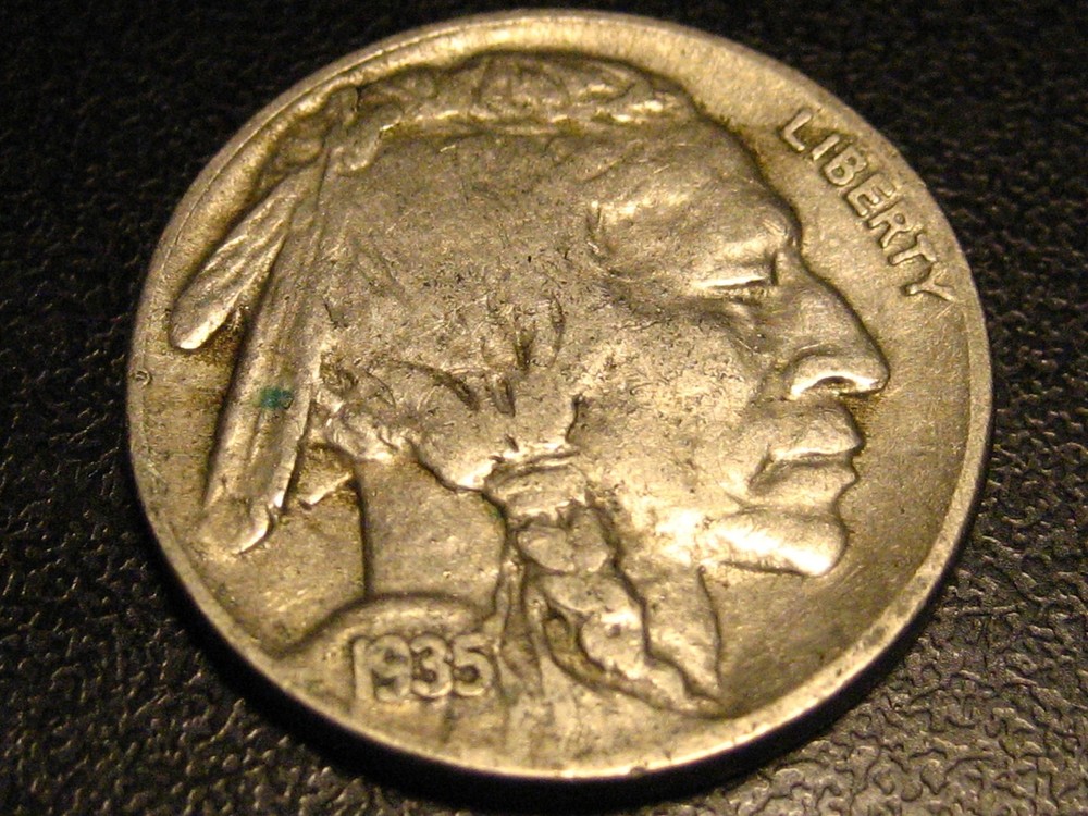 1935-P Buffalo Nickel