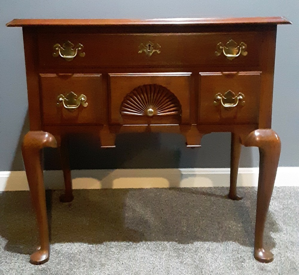 HENKEL HARRIS "LOW BOY" SOLID WILD BLACK CHERRY CHEST/SERVER
