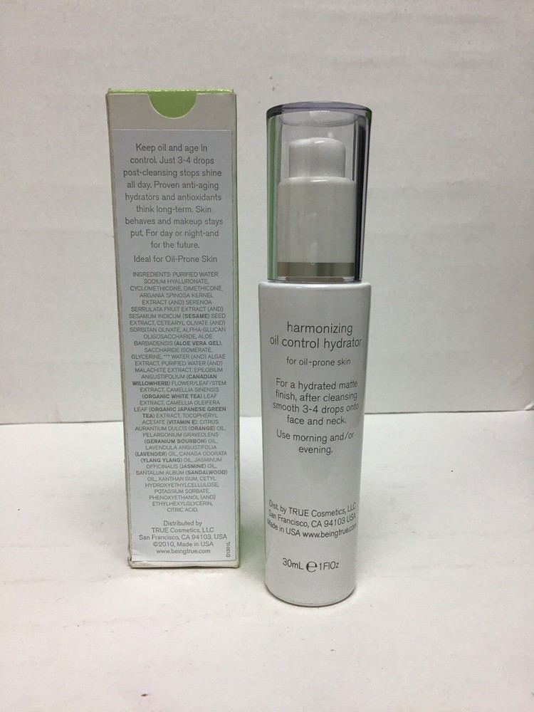 Being True | Harmonizing Oil Control Hydrator | 1 fl.oz | New With Box
