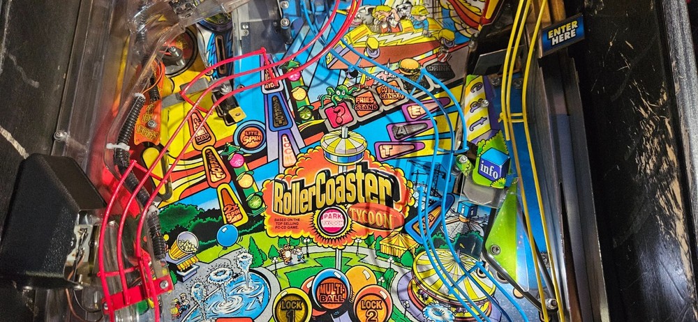 ROLLER COASTER TYCOON Pinball Machine - Stern 2002 - 2433