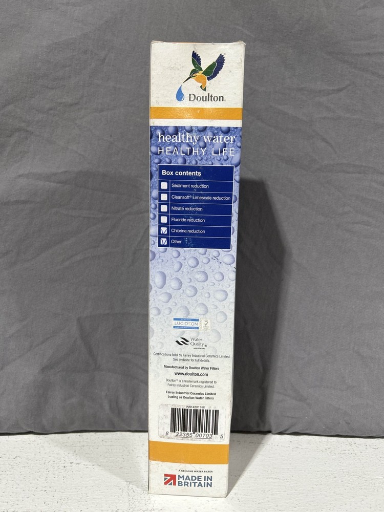 Doulton W9142011 10" Fast Flow Taste Odour Limescale Reduction Cartridge M15