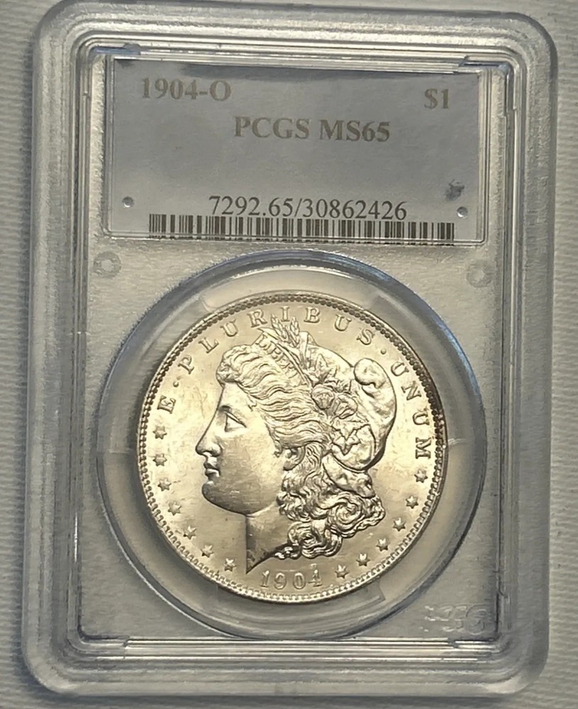 1904 O Morgan Silver Dollar PCGS MS-65