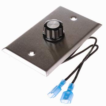 Durablow Fireplace Stove Blower Fan Variable Rheostat Speed Switch, Black