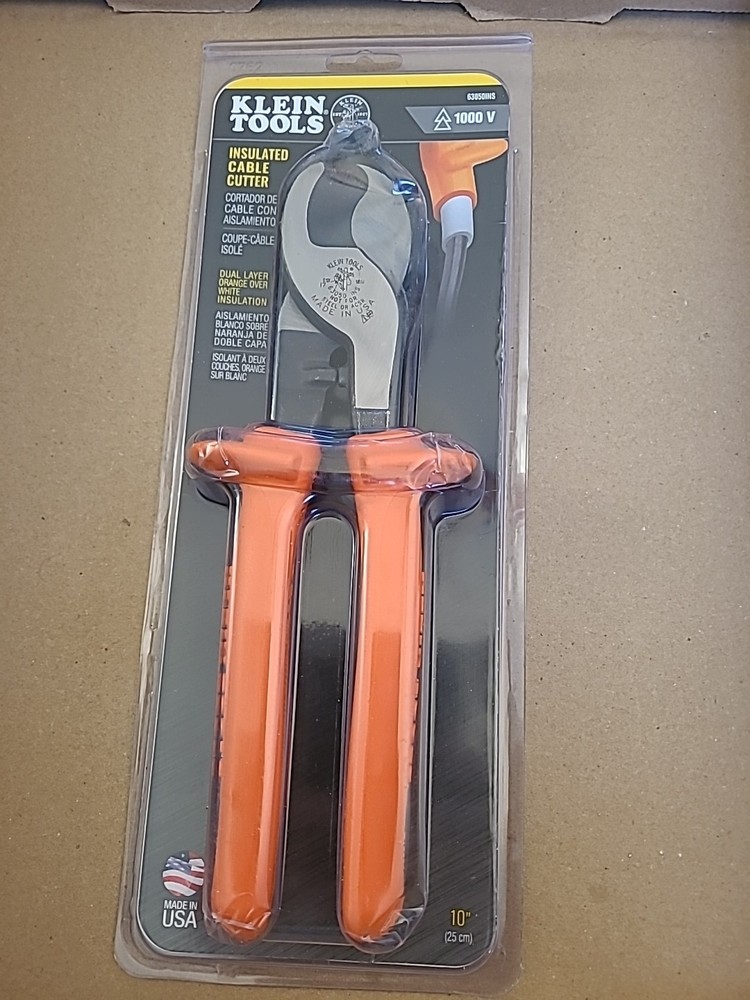 Klein Tools 63050-INS High Leverage Cable Cutter 1000V 9-5/8"