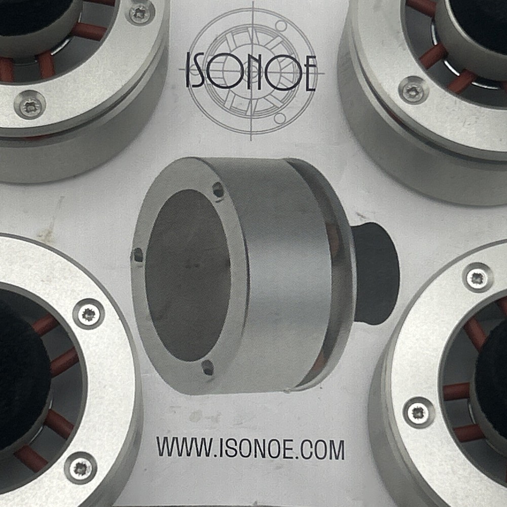 Isonoe Isolation Feet silver - Set of 4