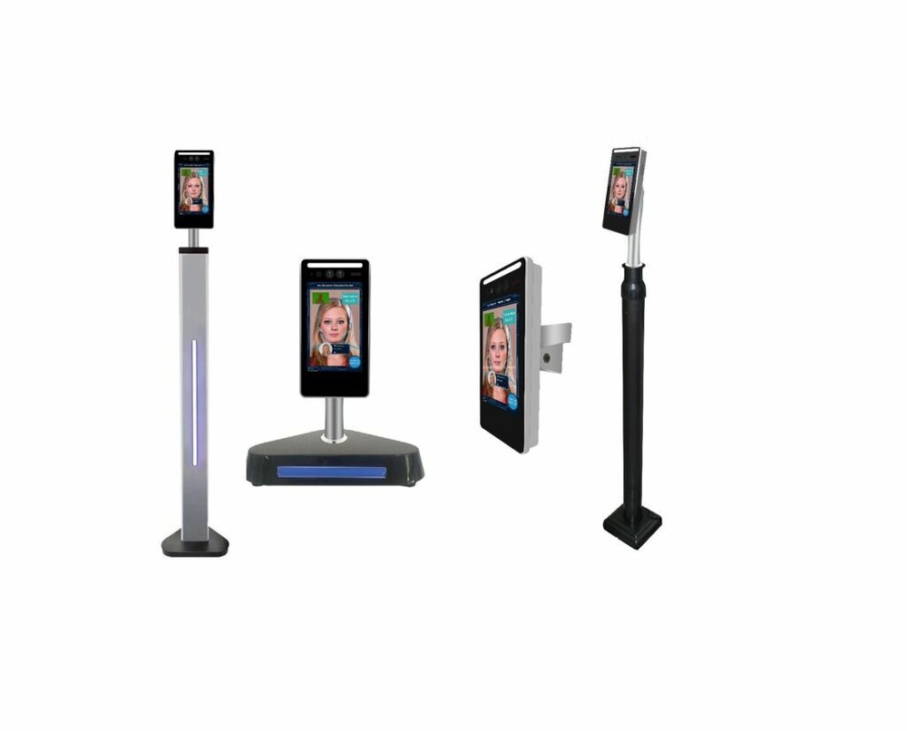 Temperature Screening Kiosk with Access Control & Face Recognition - No Stand