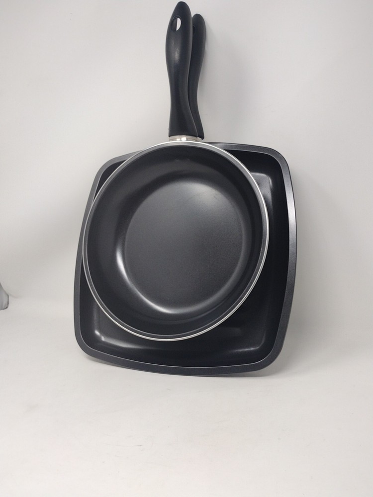 2pc Cookware Set Black