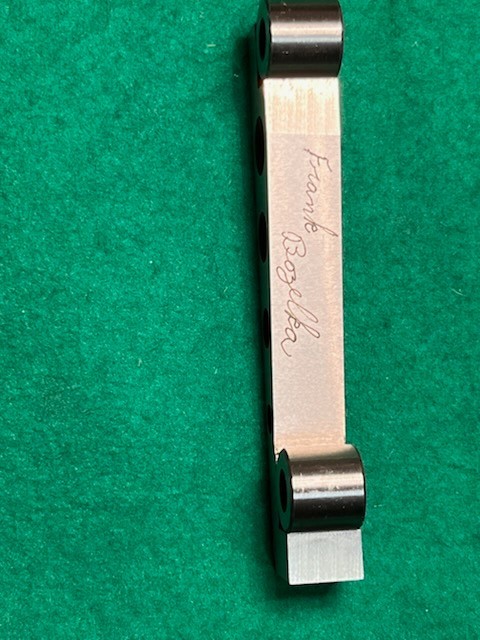3" Sine Bar - Hardened Precision Ground, never used.