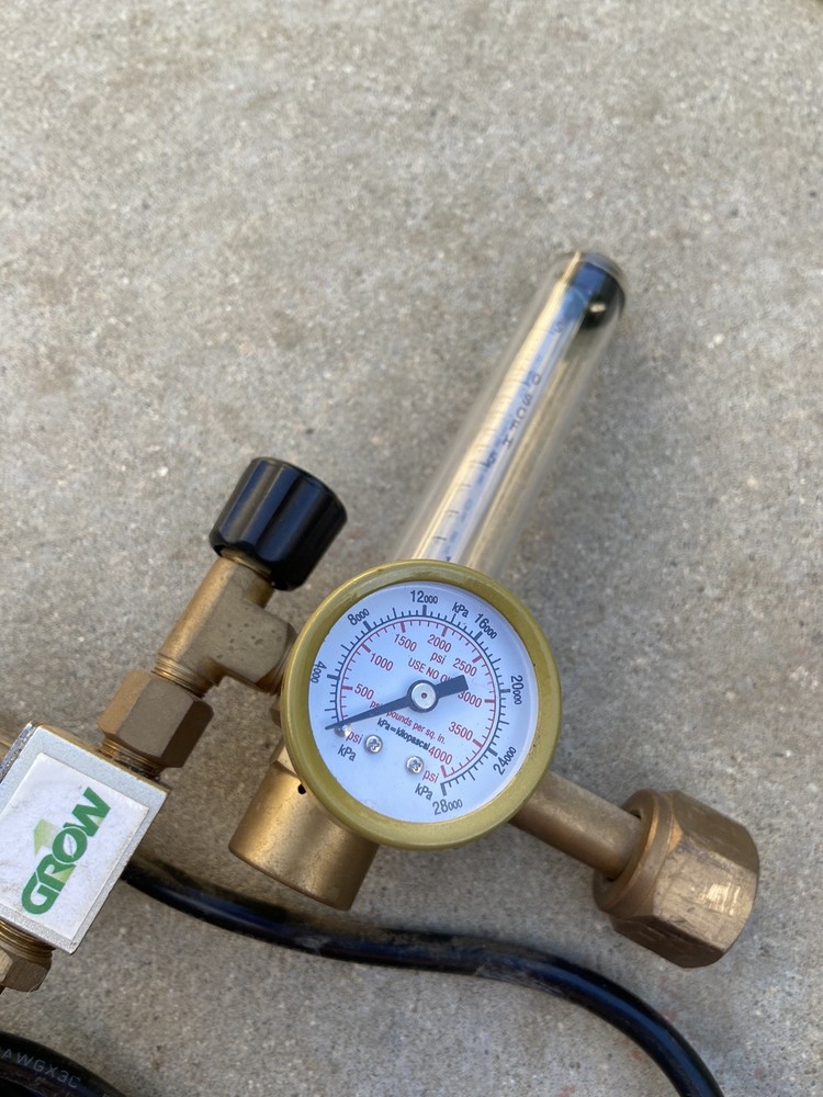 Grow1 CO2 Regulator Top