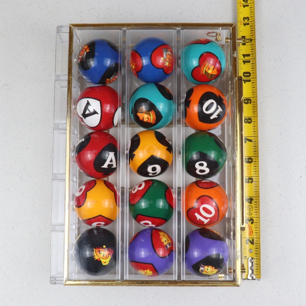 Crown Games Poker Pool Set Billiard Game