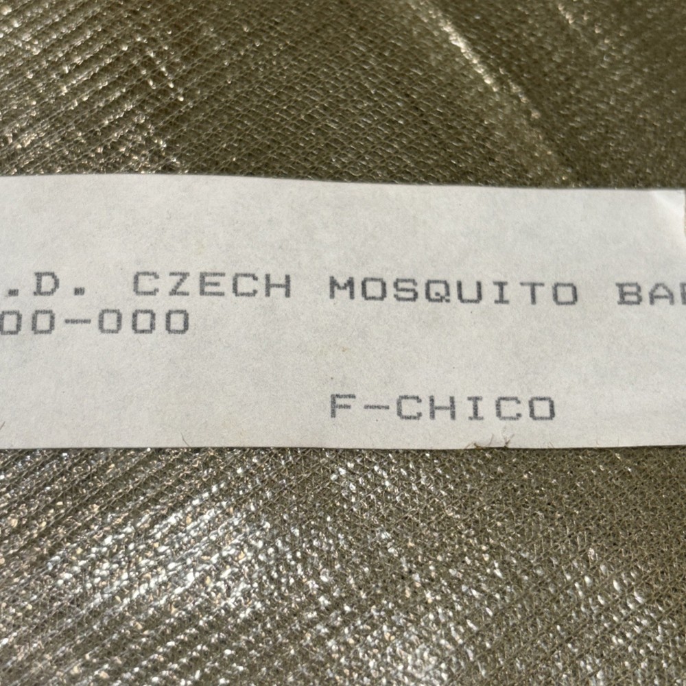 Military mosquito bar netting