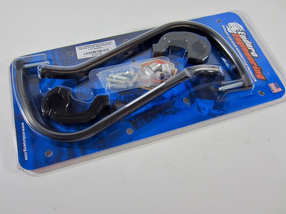Enduro Engineering Evolution II Black 1-1/8" EVO 2 Black Plastic Handguards NEW