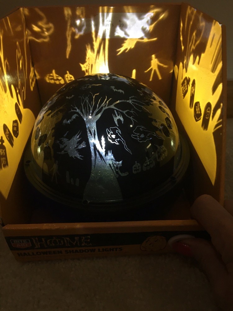 Gemmy Halloween Shadow Lights NEW