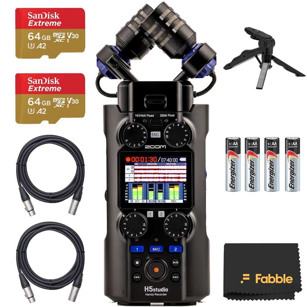 Zoom H5 Studio Handy Recorder Bundle