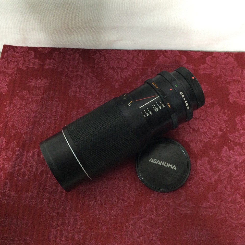 Asanuma zoom lens for cannon /with case