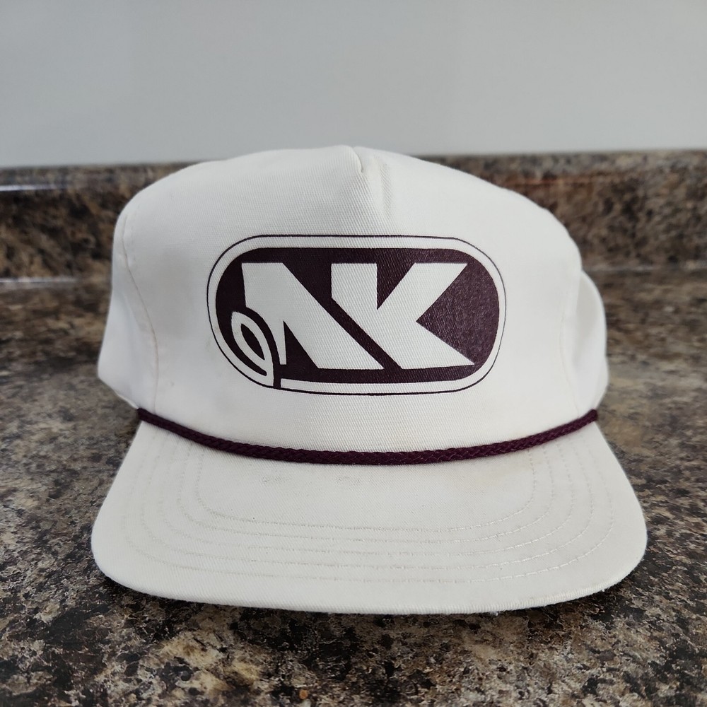 Vintage Northrup King Seed Strapback Adjustable Farm White