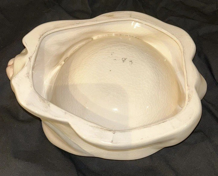 Vintage Easter Bunny Rabbit Bowl & Mug Candy Dish Decorative Glazed Ceramic EUC