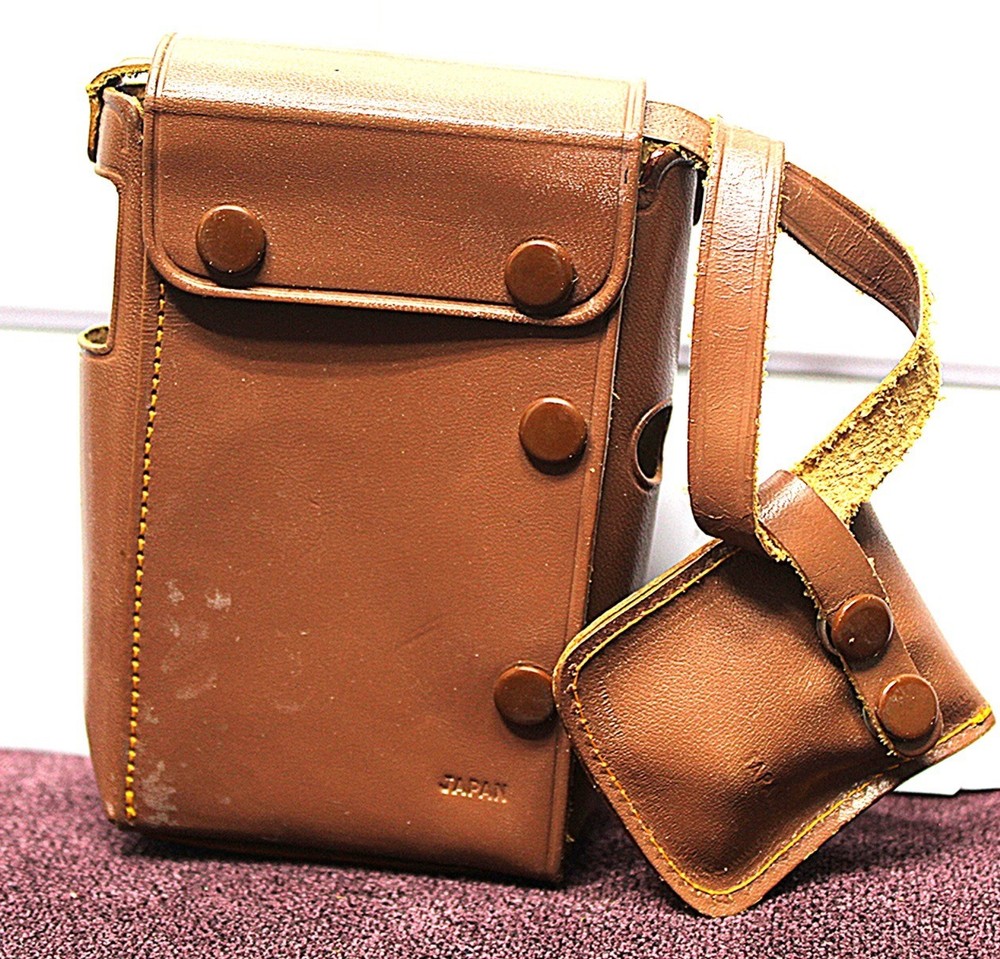 Mitsubishi Transistor Radio Leather Case -