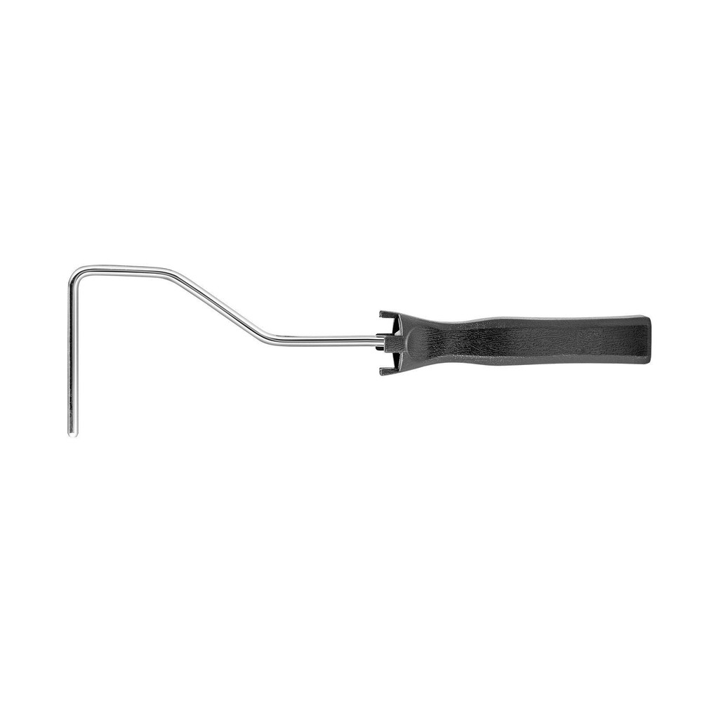 4in Paint Roller Frame Handle 12 Pack Black Durable Steel