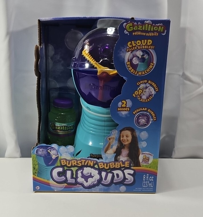 Gazillion Burstin' Bubble Clouds Bubble Machine Super Cool In Time For Summer