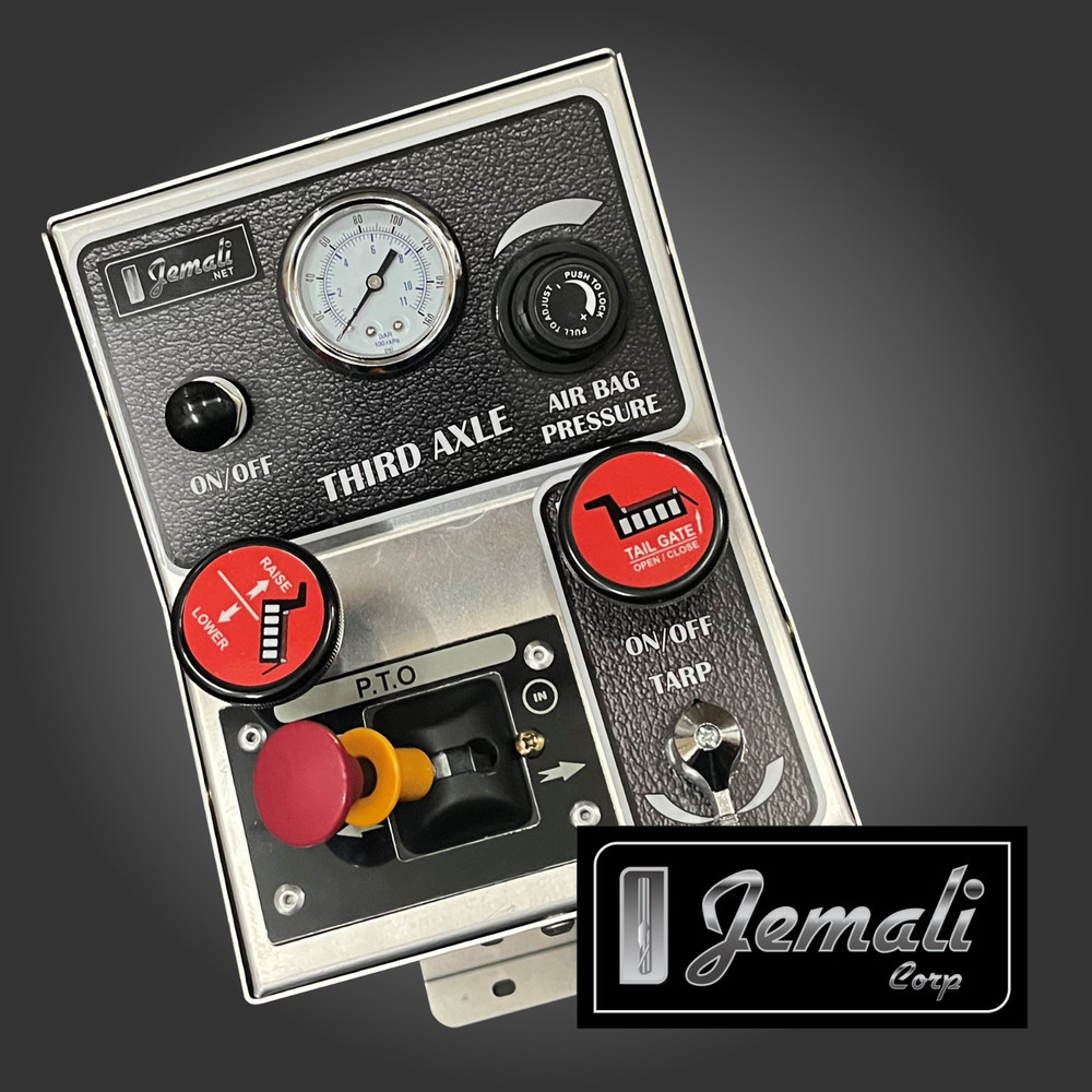 Dump Truck Controls Tower Console (Cable Dumping System)