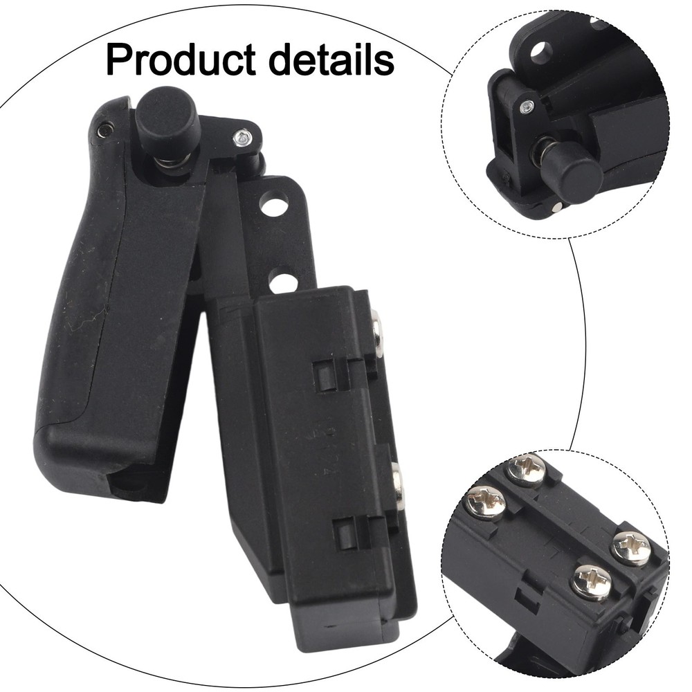 Suitable for BGV-2122-004 angle grinder polisher press self-locking switch