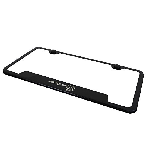 SRT Hellcat Laser Etched Cut-Out Frame – Black