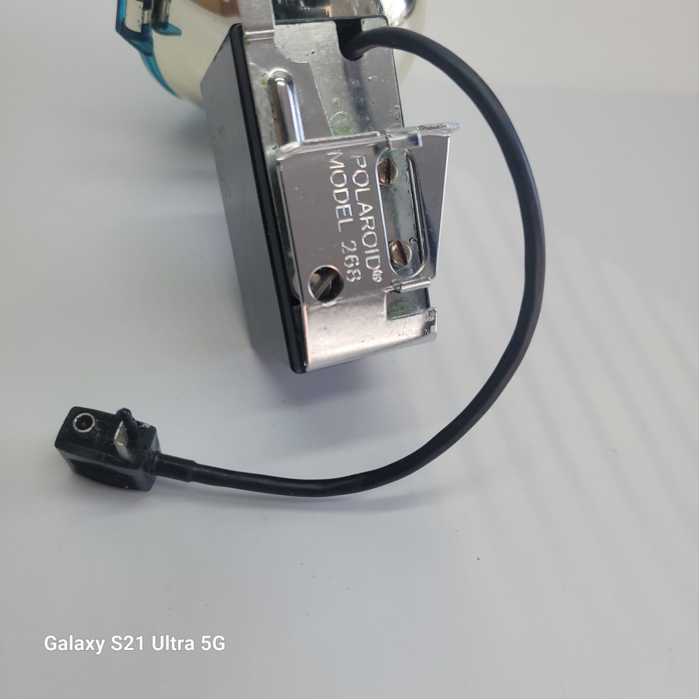 Polaroid Flash Bulb Unit Model 268 Land Camera Flash - Not Tested