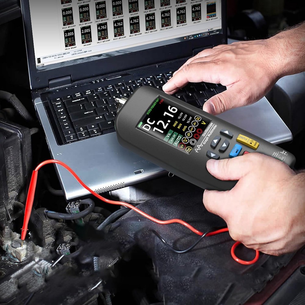 BSIDE Digital Oscilloscope Multimeter Handheld Current Voltage Ohm Diode Tester