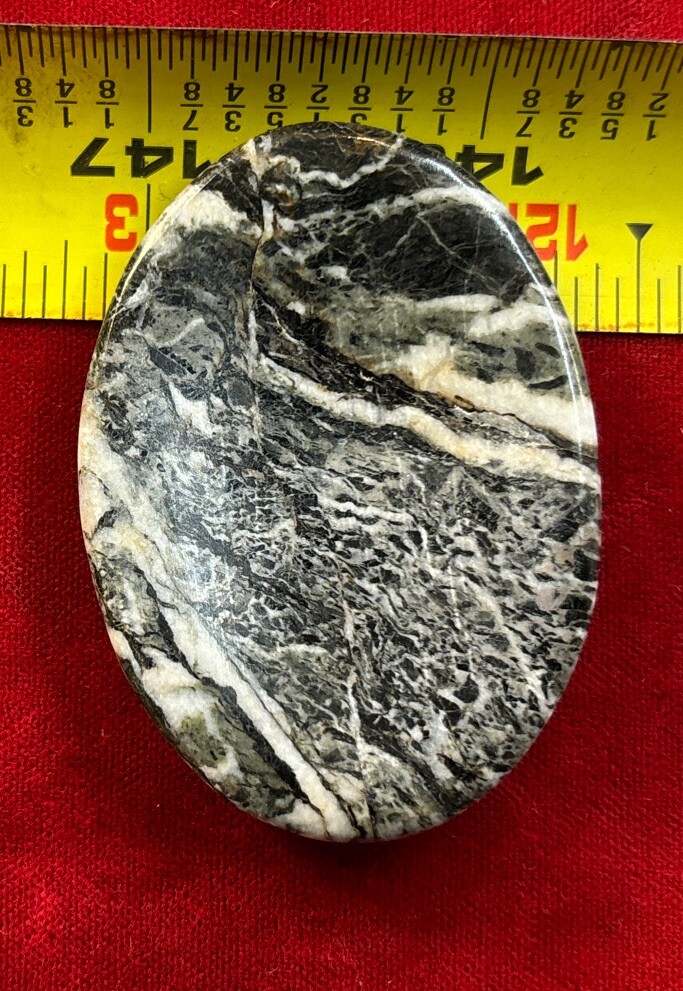 Green marble Worry Stone