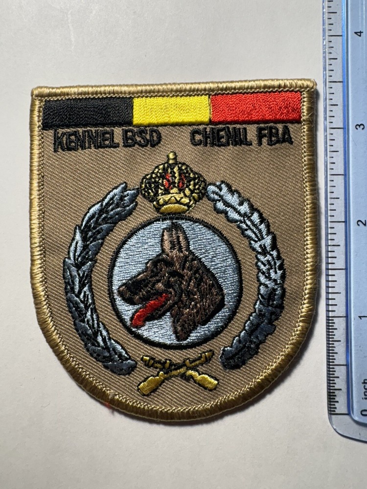 Kennel BSD Chenil FBA Canine Patch ~ Belgium