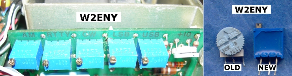 W2ENY - Drake TR-7 Replacement Fixed Passband Controls