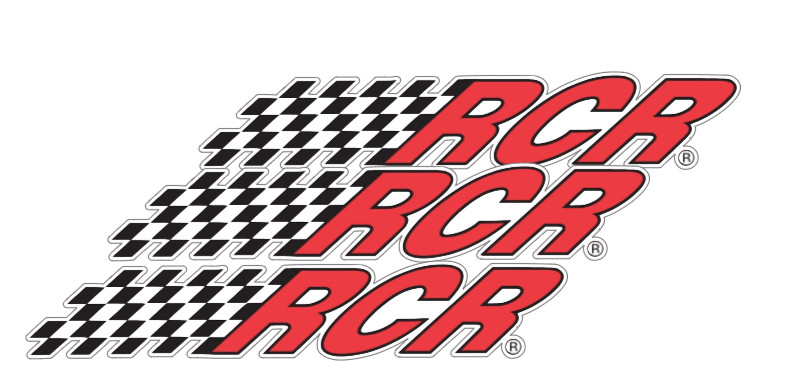 RCR Racing HQ 3 PC Logo Set