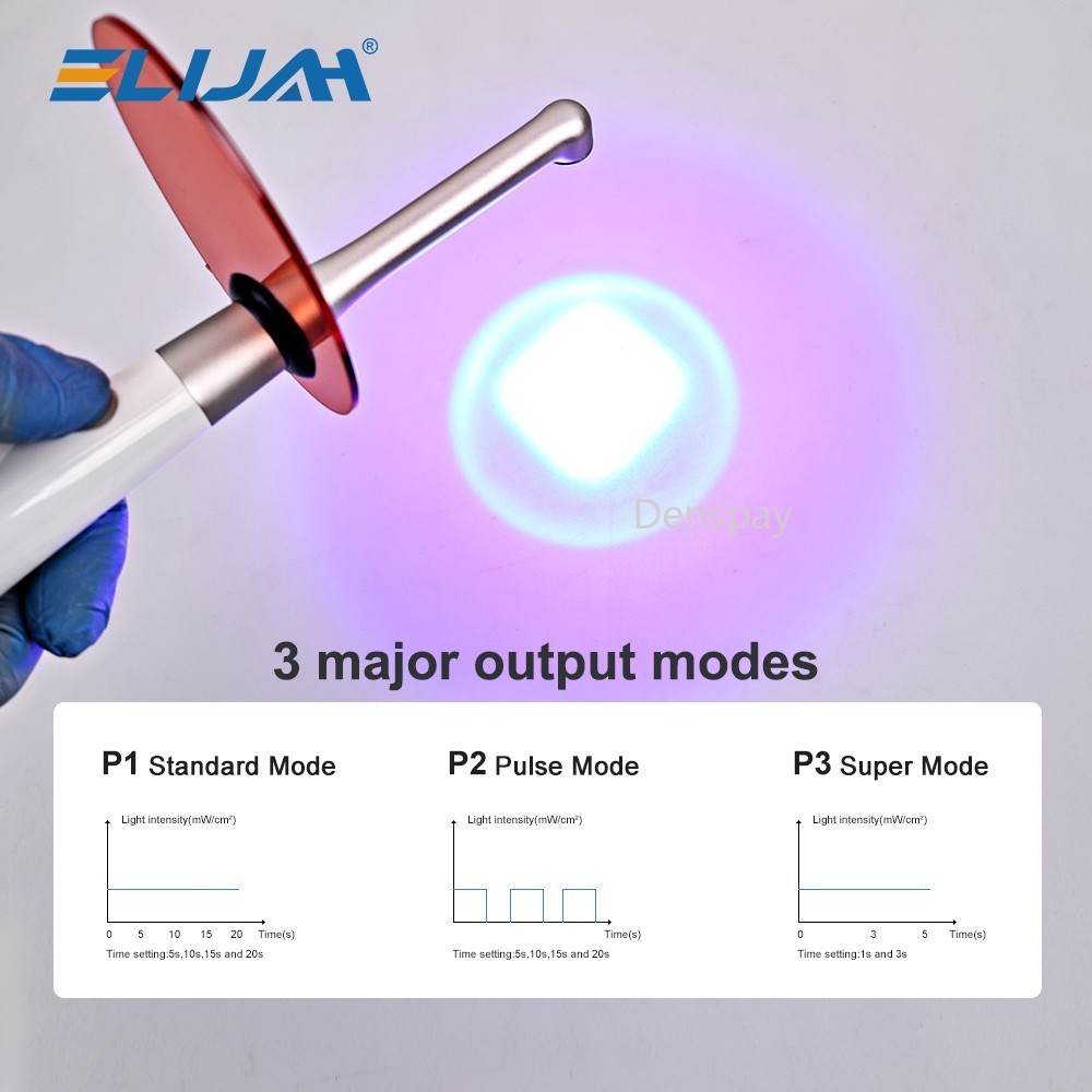 1 Second Dental Wireless LED Curing Light Cure Lamp/Light Cure Composite Resin